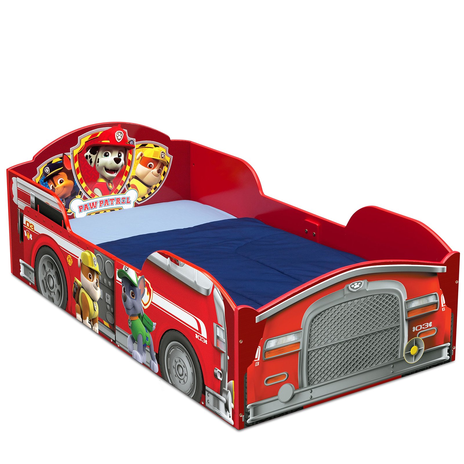 8 Best Floor Beds for Toddlers: Safe and Comfortable Options for Your Little One 8 Delta Children Wood Toddler Bed - Greenguard Gold Certified, Nick Jr. PAW Patrol