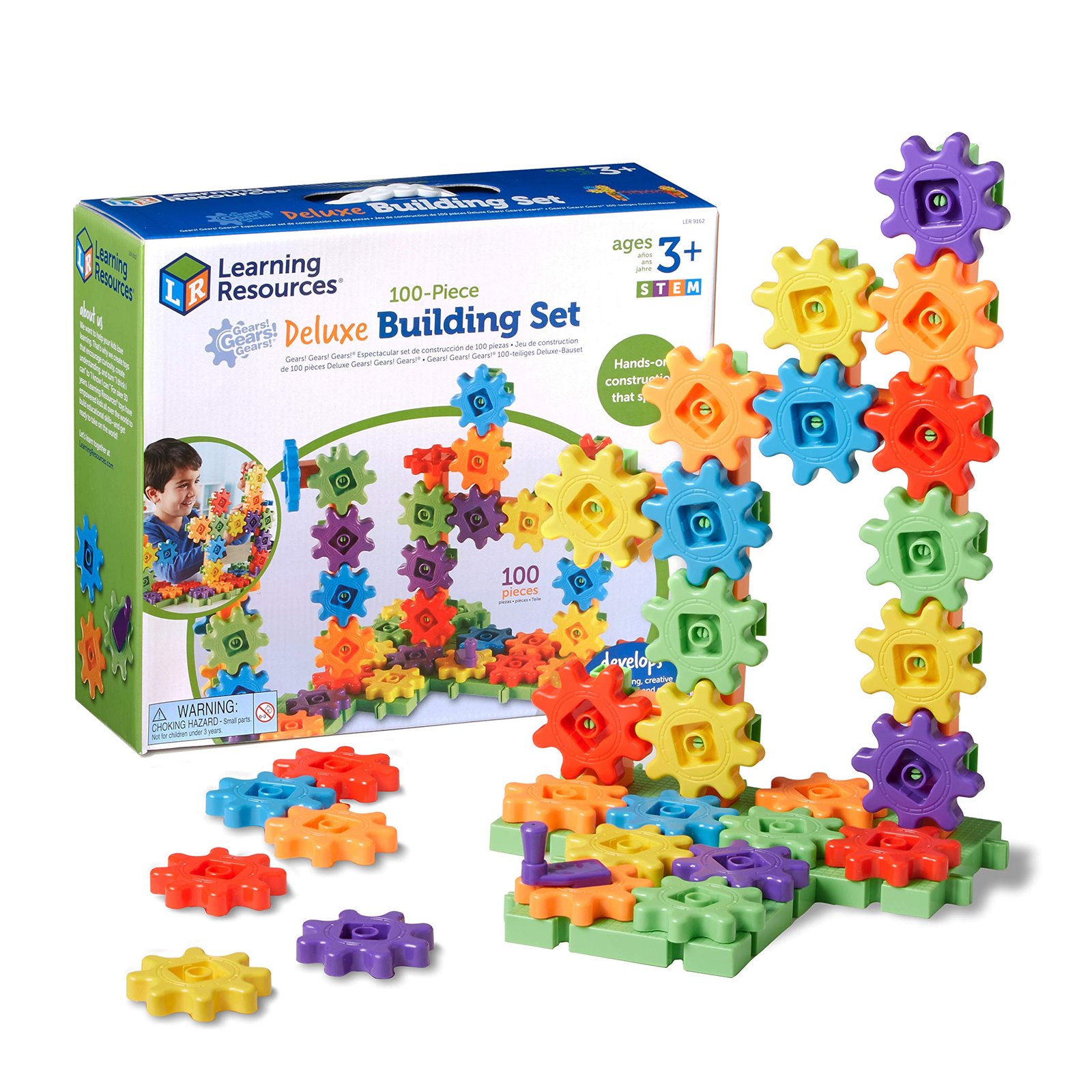 Best Building Toys for 3 Year Olds: Top 8 Picks for Fun and Learning 1 Learning Resources Gears! Gears! Gears! 100-Piece Deluxe Building Set