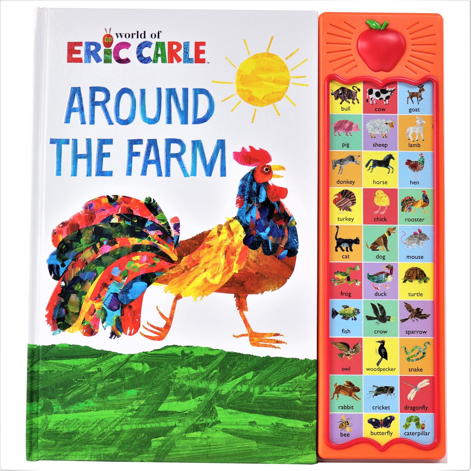 8 Best Books for 1 Year Old: Top Picks for Early Learning and Fun 1 World of Eric Carle, Around the Farm 30-Button Animal Sound Book