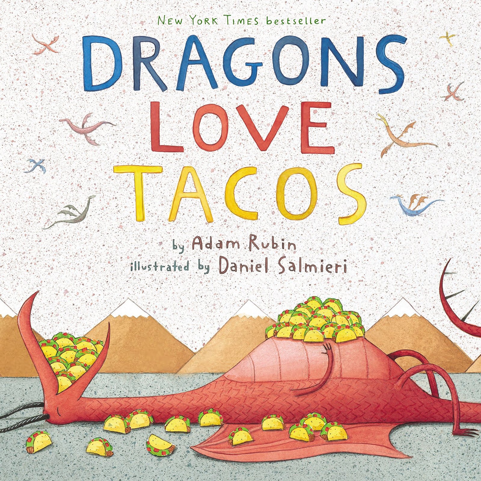 8 Best Books for 3 Year Olds: For Early Learning and Fun 5 Dragons Love Tacos book cover