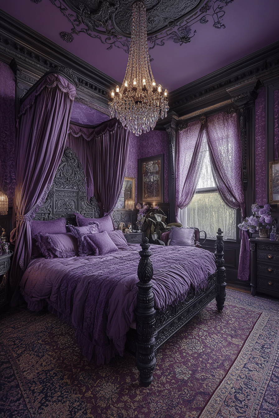 29 Victorian Bedroom Designs That Blend Classic Elegance And Sweet Calm ...
