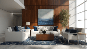 modern coastal living room