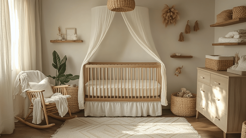 neutral baby nursery