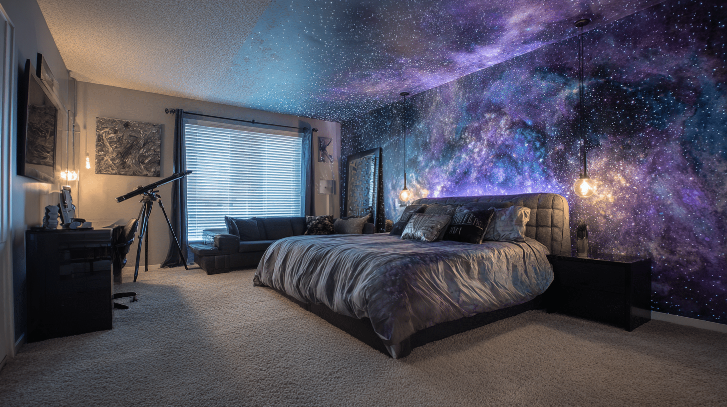 29 Space Themed Bedroom Ideas That Turn Bedtime Into An Adventure ...