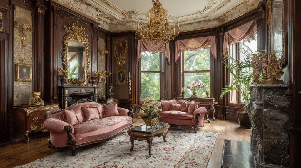 victorian living room