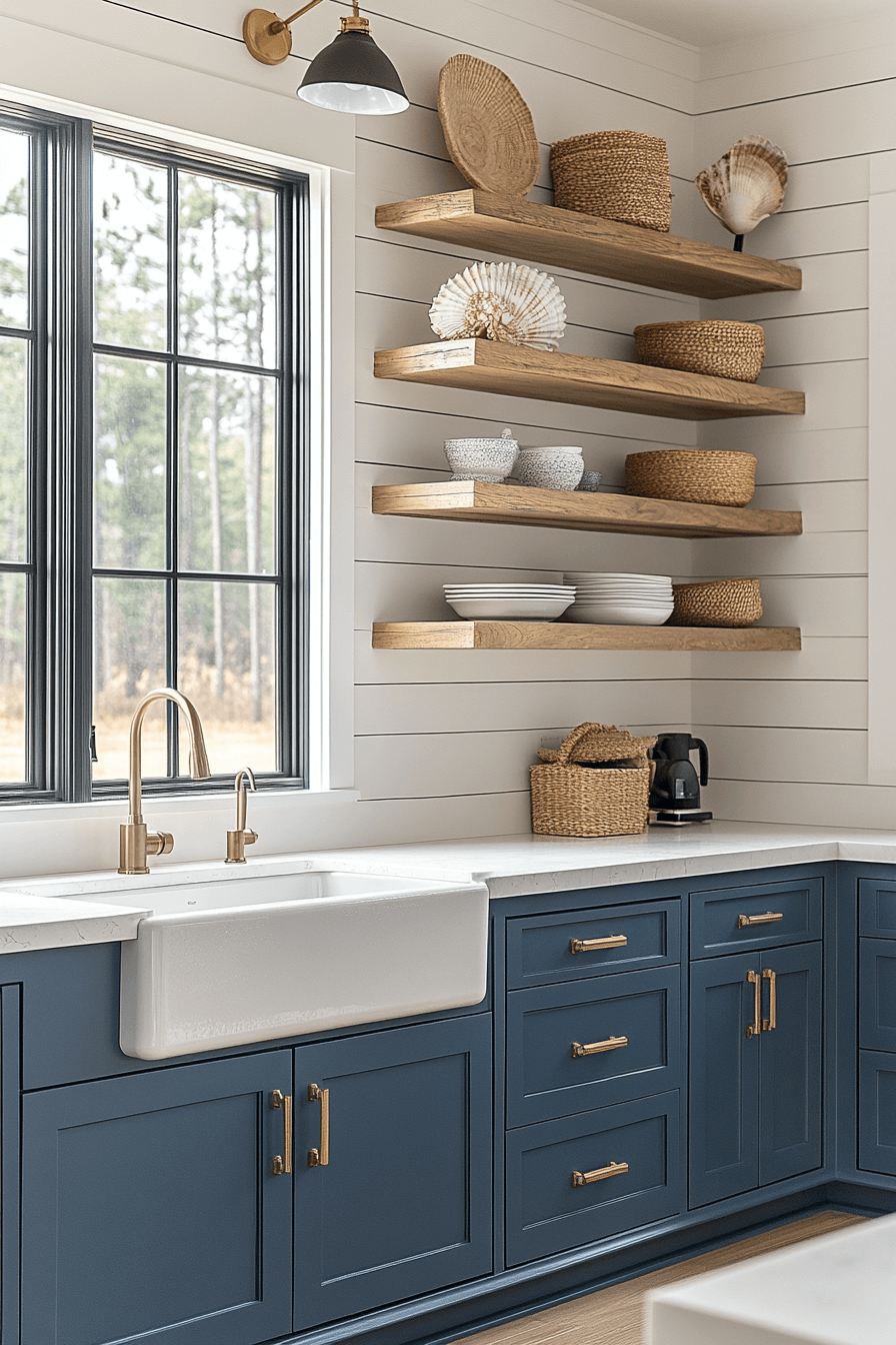 shiplap backsplash kitchen