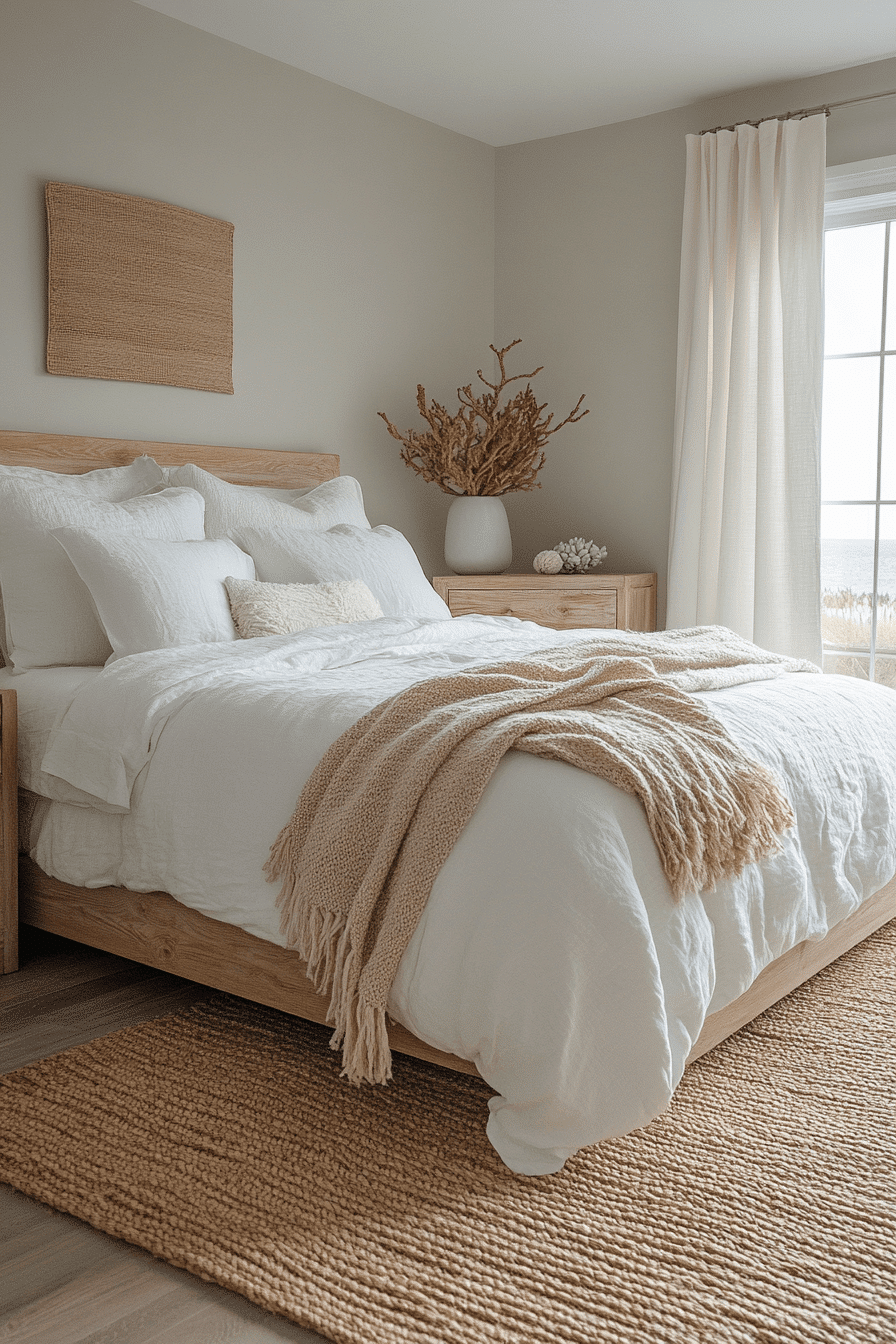 modern coastal bedroom