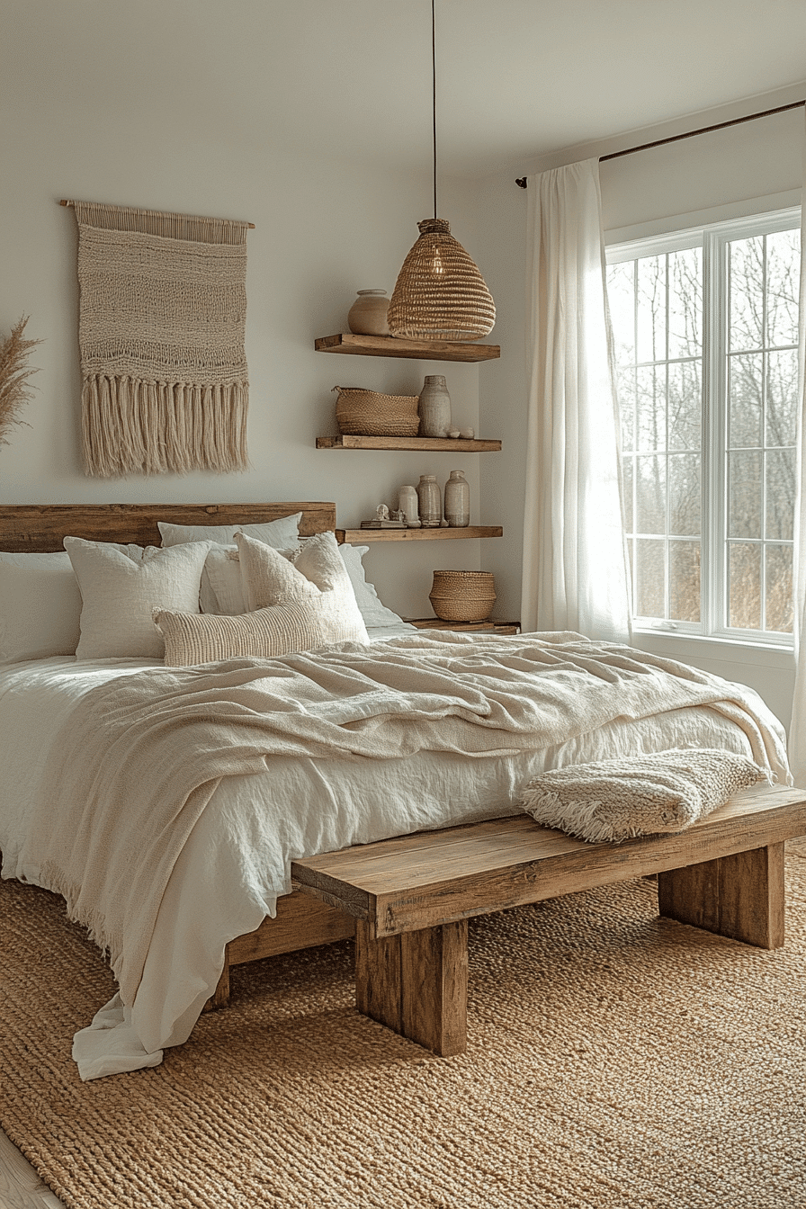Rustic Boho Bedroom Ideas