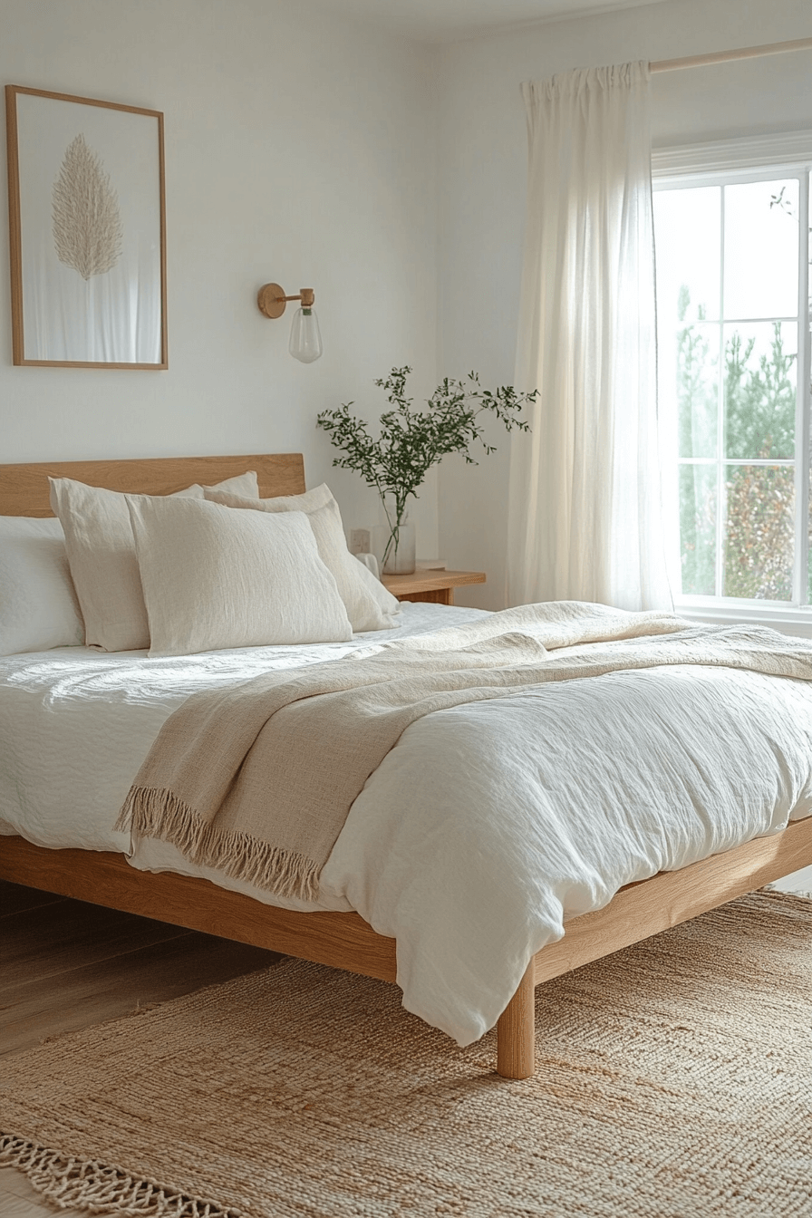 natural wood bedroom ideas