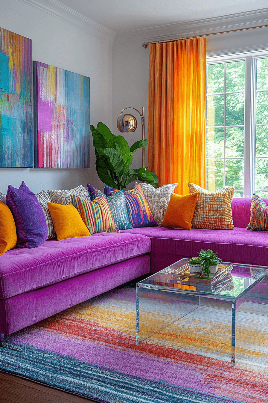 dopamine decor living room