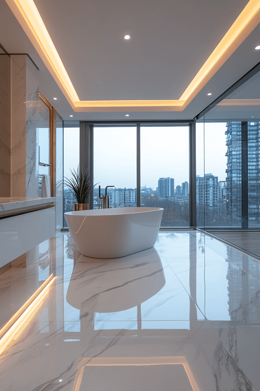 modern luxury bathroom