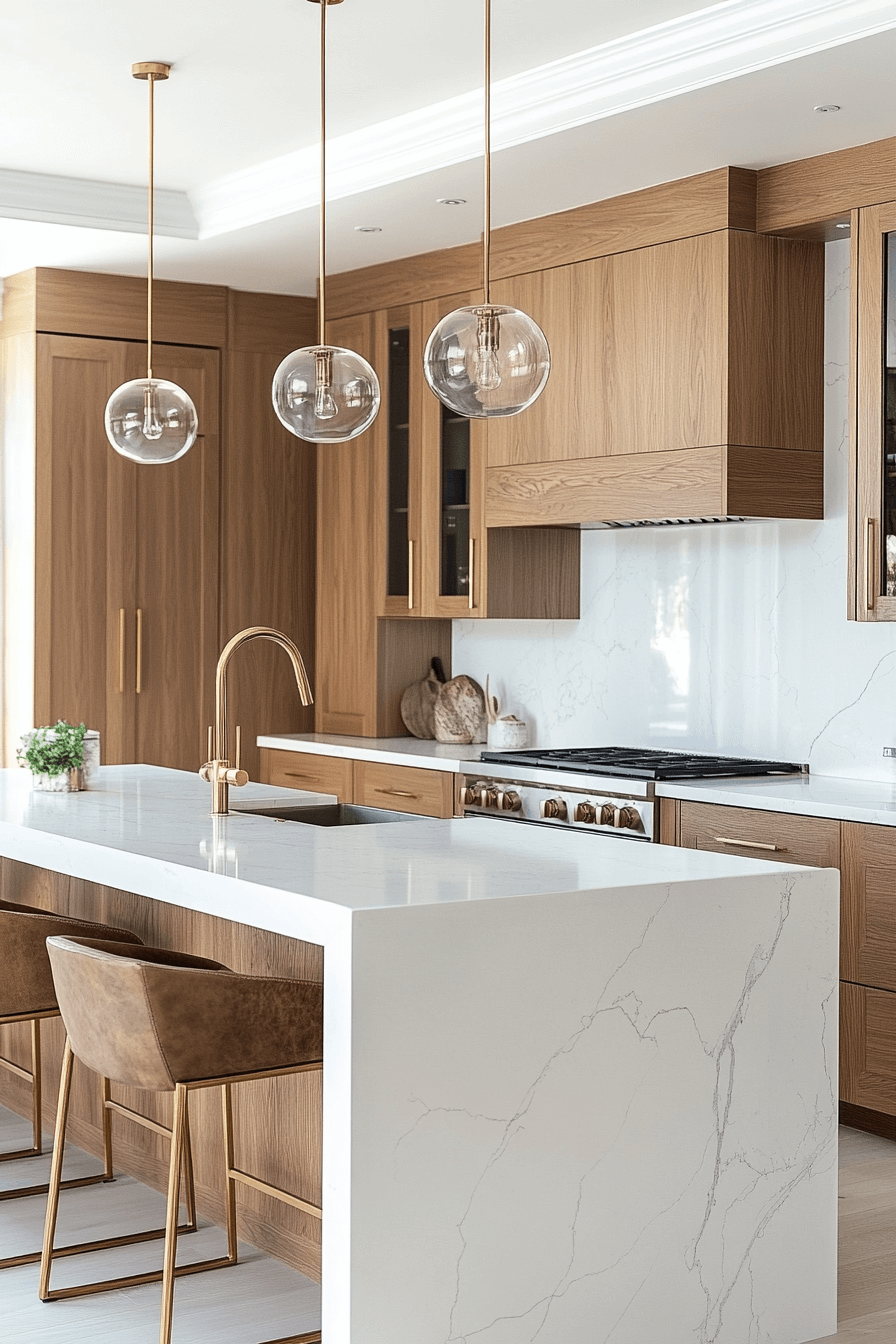 Red Oak Kitchen Cabinets