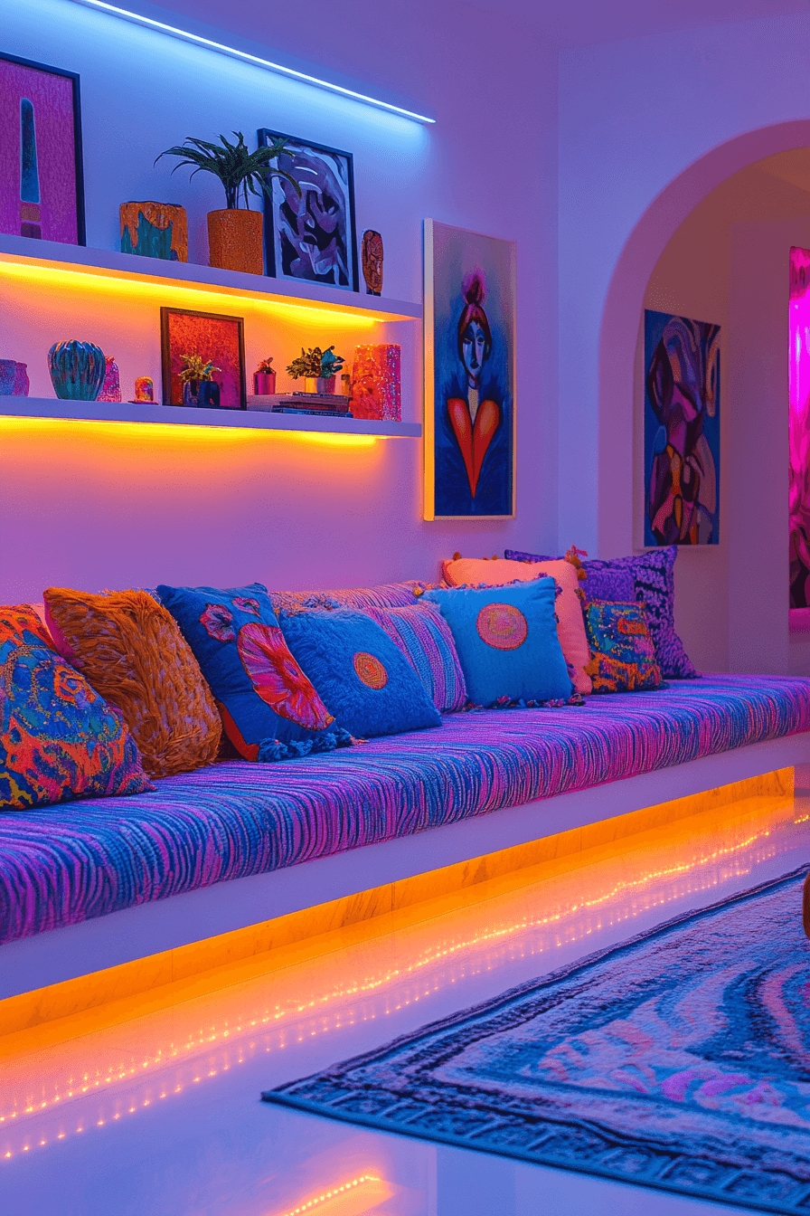29 Dopamine Decor Living Room Ideas That Bring Positive Energy Home ...