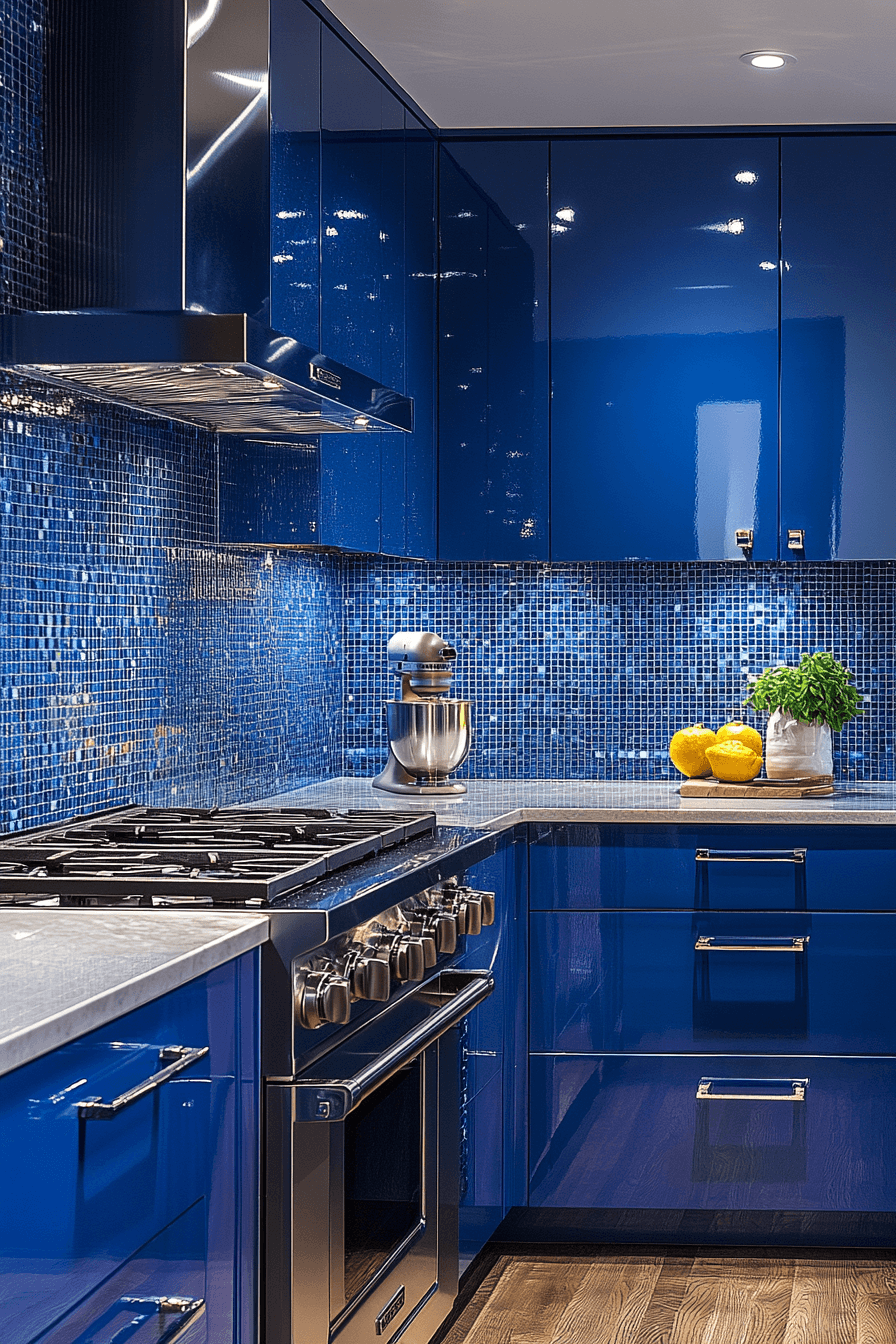 29 Blue Backsplash Kitchen Ideas That Feel Cool And Inviting ...