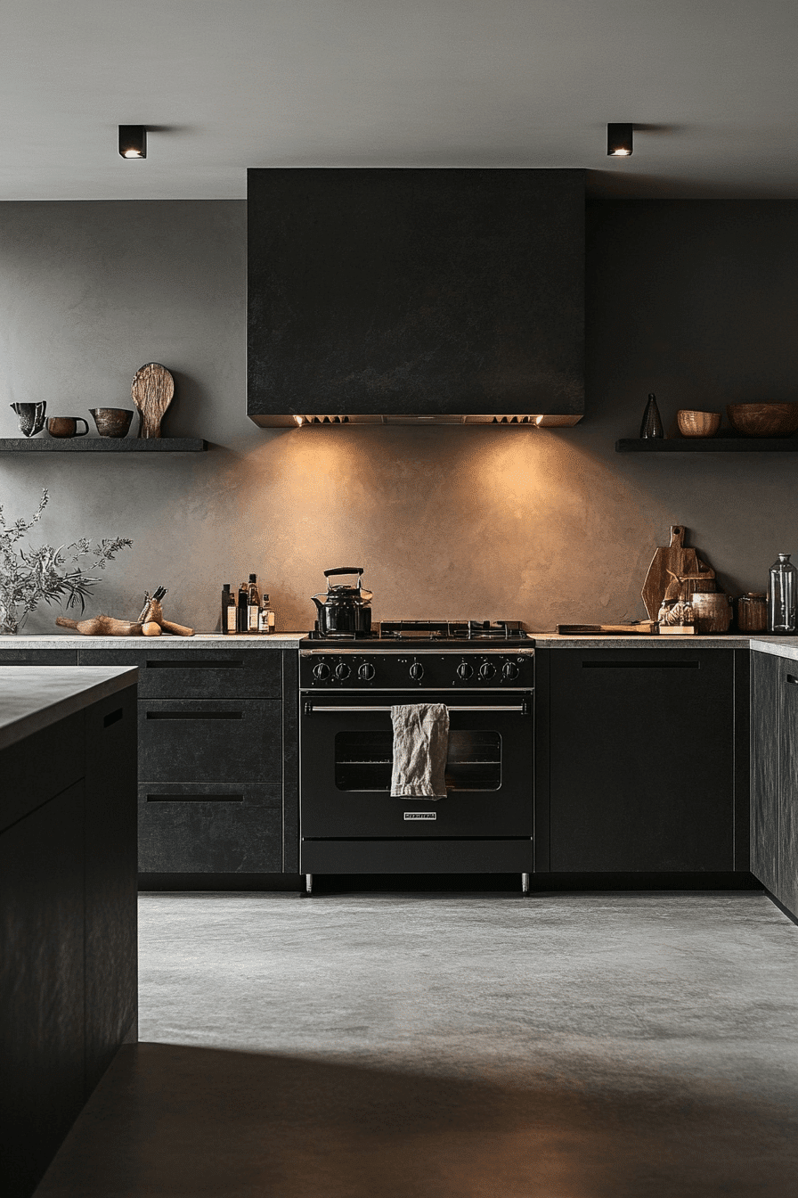 29 Charcoal Kitchen Cabinets That Create A Stunning Statement ...