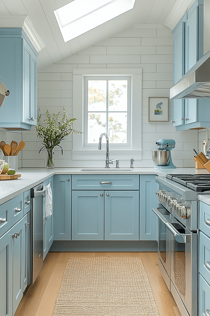 tiny cottage kitchen