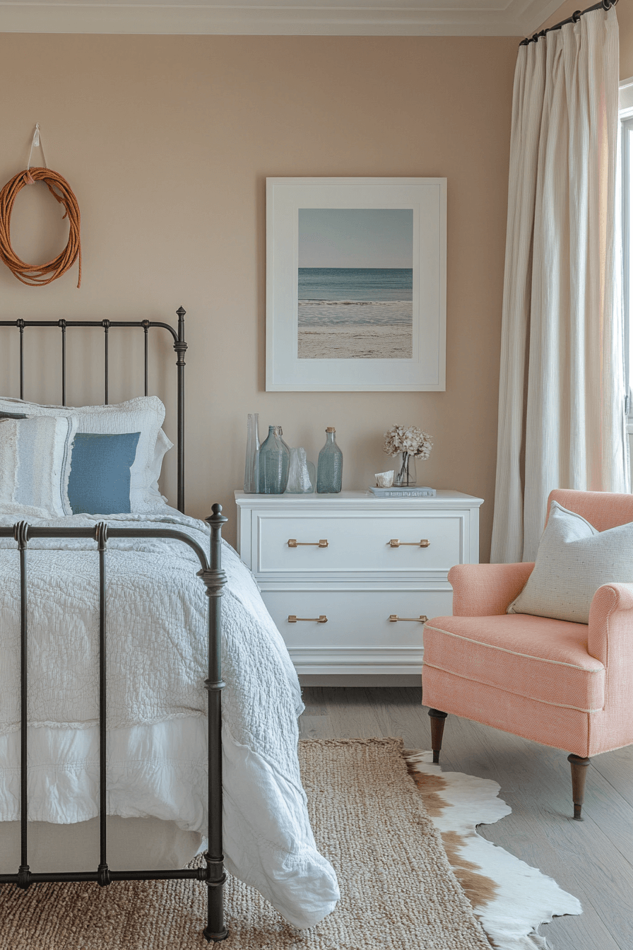 coastal cowgirl bedroom