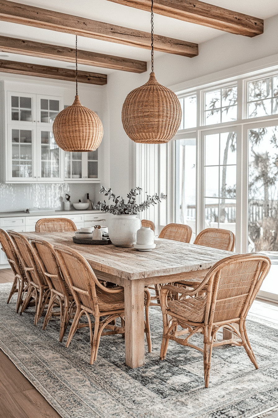 coastal farmhouse decor