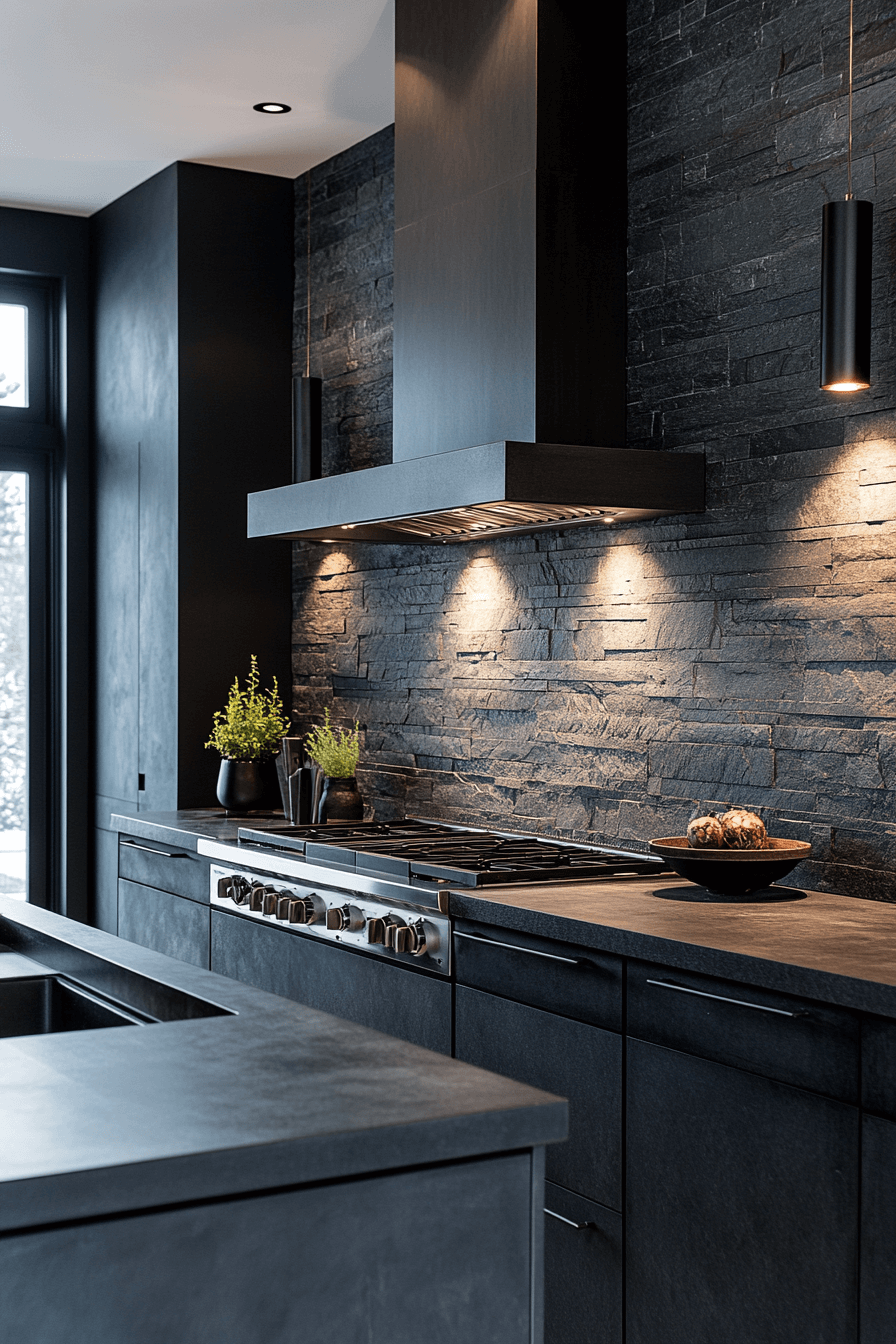 29 Stone Backsplash Kitchen Ideas For A Calm Natural Kitchen ...