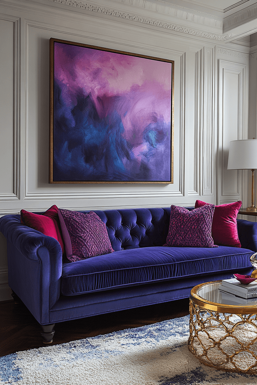 29 Jewel Tone Living Room Designs That Make A Happy Statement ...