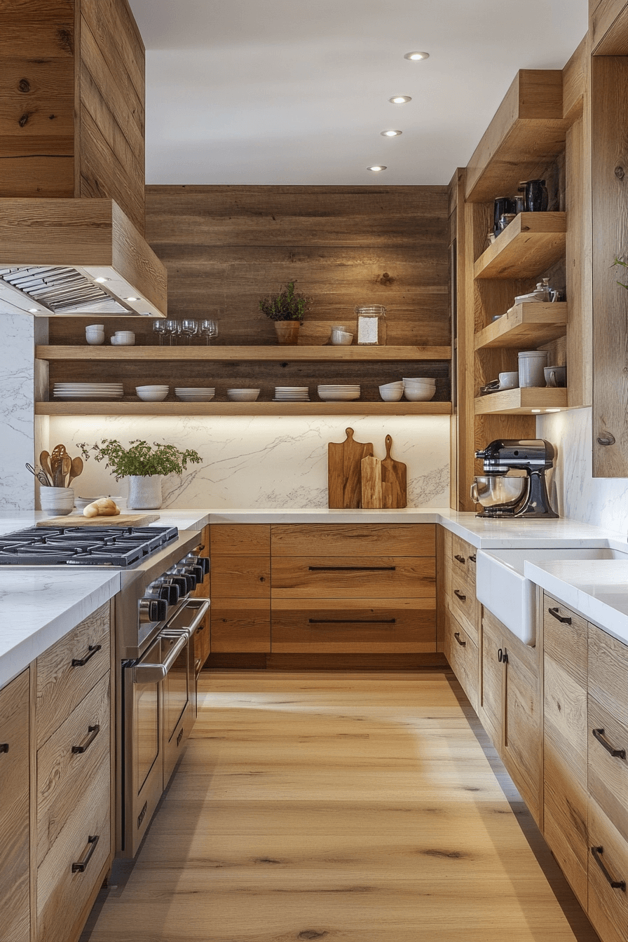 29 Pine Kitchen Cabinets For A Cozy Natural Kitchen - Courtneys World