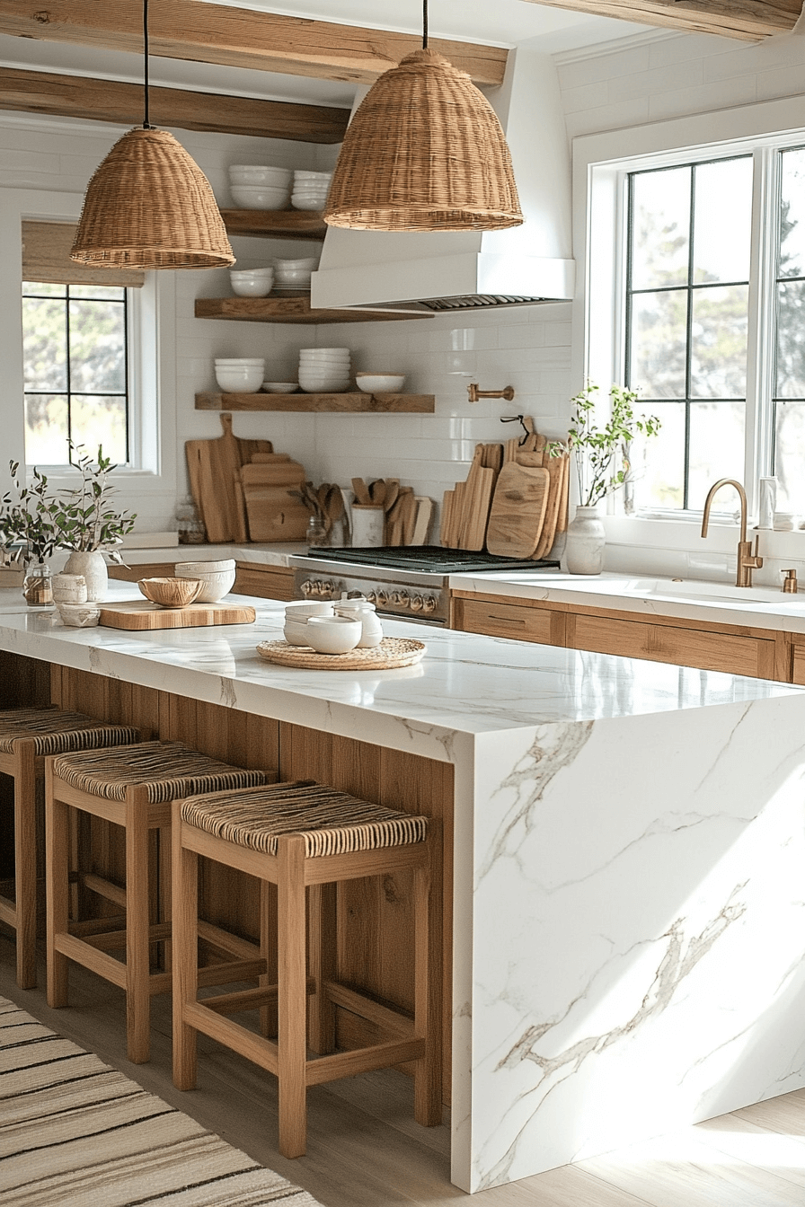 29 Modern Coastal Kitchen Ideas That Feel Breezy And Beautiful ...