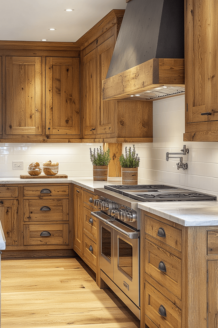 29 Pine Kitchen Cabinets For A Cozy Natural Kitchen - Courtneys World