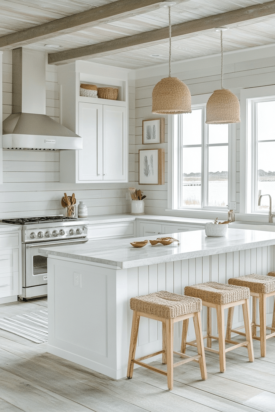 29 Modern Coastal Kitchen Ideas That Feel Breezy And Beautiful ...