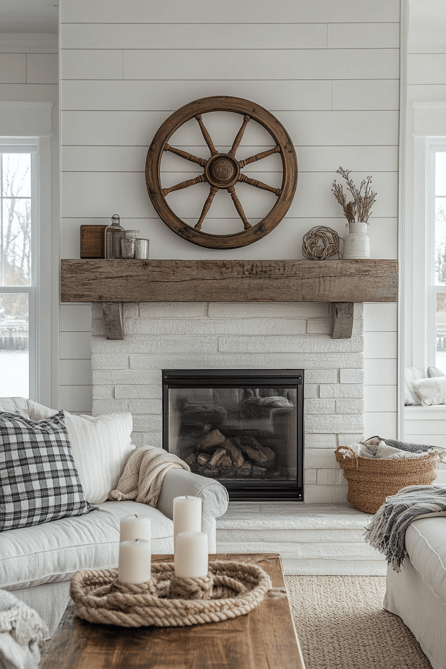 coastal farmhouse decor