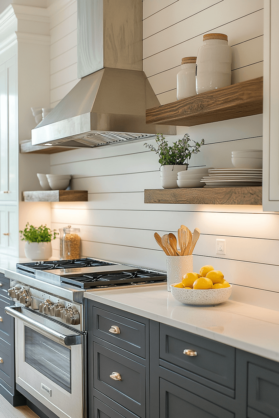 29 Shiplap Backsplash Kitchen Ideas That Turn Simple Into Special ...