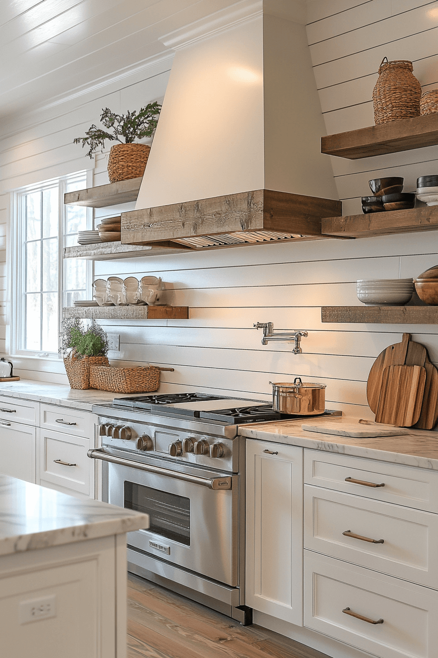 29 Shiplap Backsplash Kitchen Ideas That Turn Simple Into Special ...