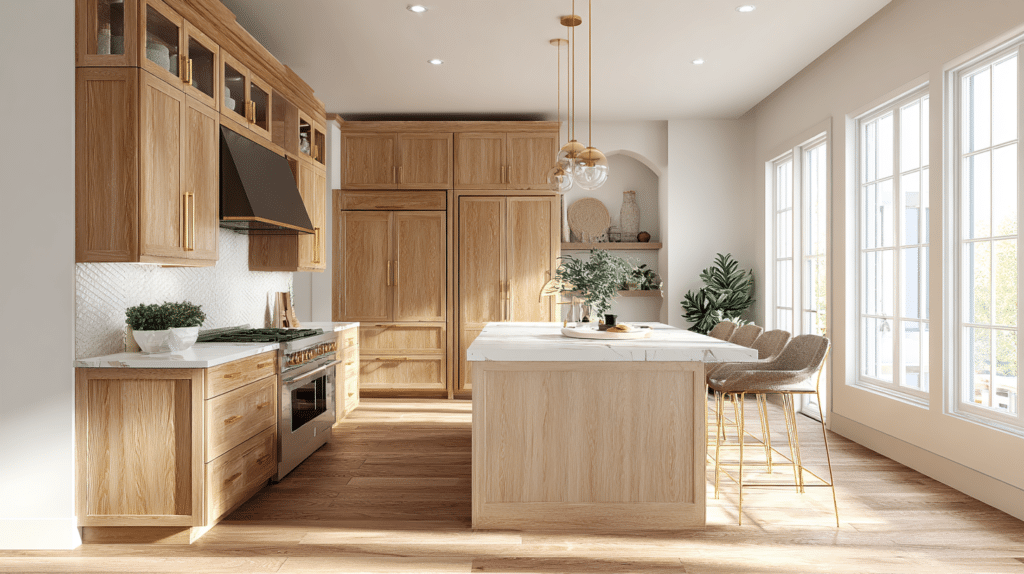 Red Oak Kitchen Cabinets