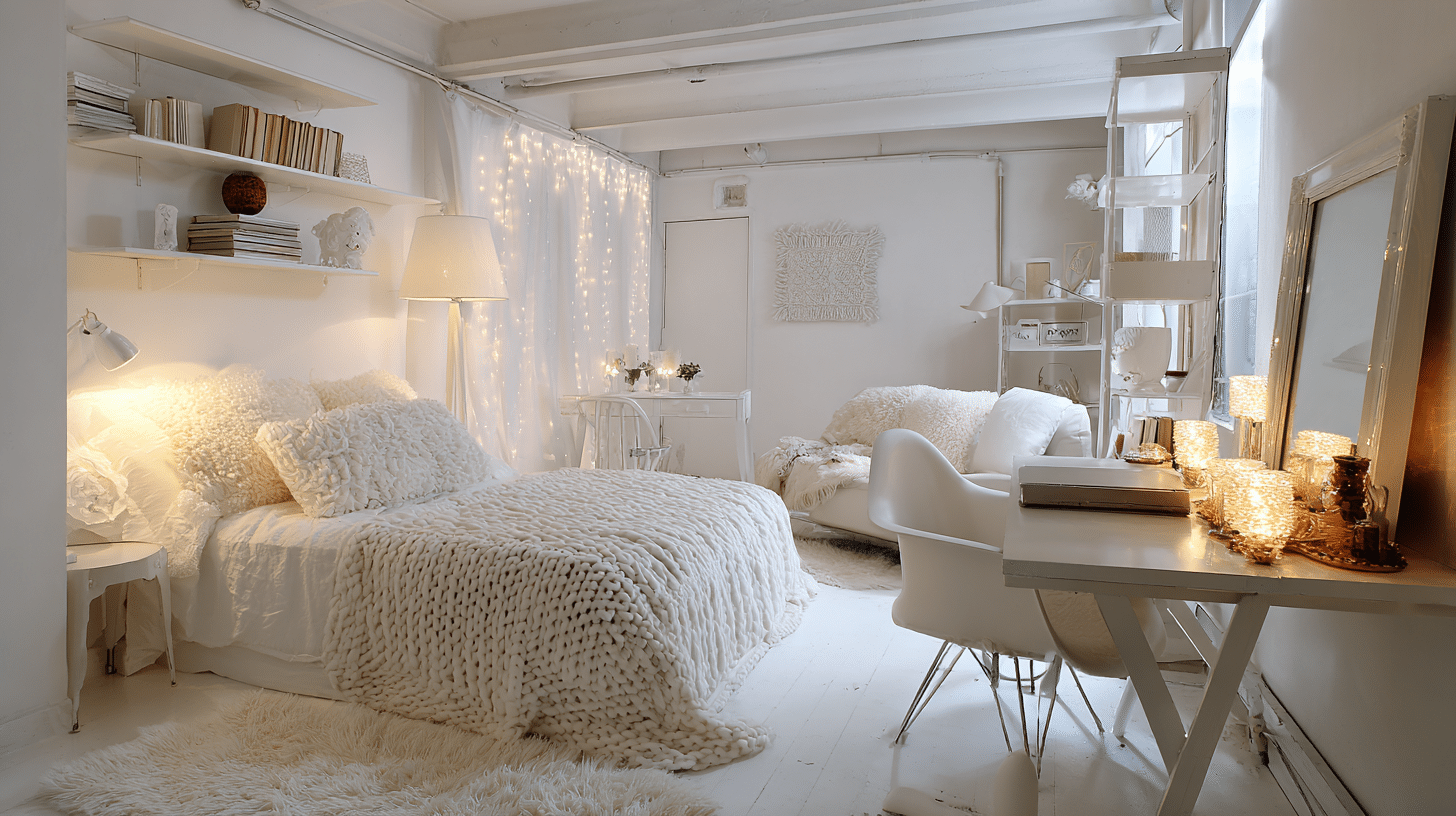 Curated visual reference: Cozy Apartment Decorating Ideas Featuring Plush Fabrics Reference: 29 Apartment Aesthetic Cozy Ideas For A Happy Relaxed Home