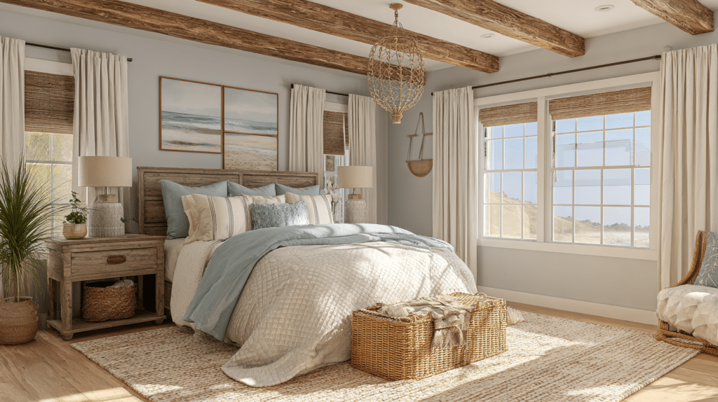 coastal cowgirl bedroom