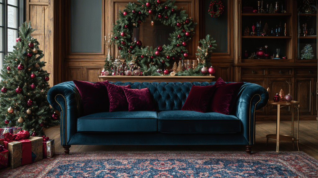 jewel tone christmas decor