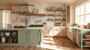 shiplap backsplash kitchen