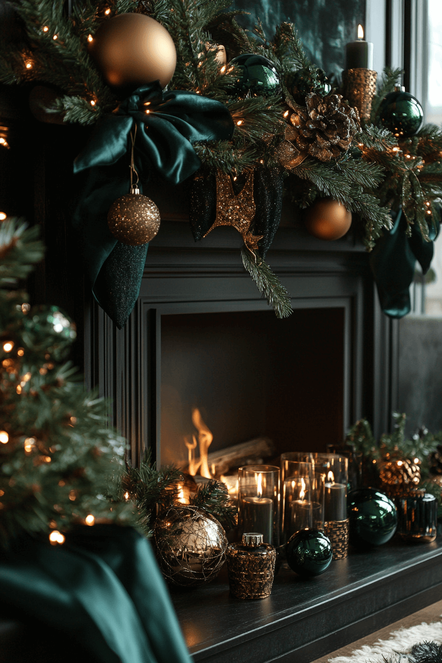 Jewel Tone Christmas Decor