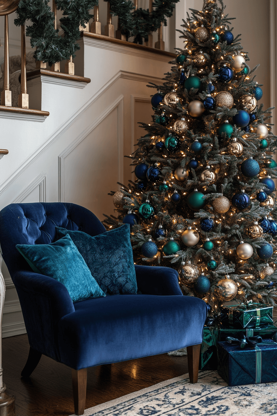 Jewel Tone Christmas Decor