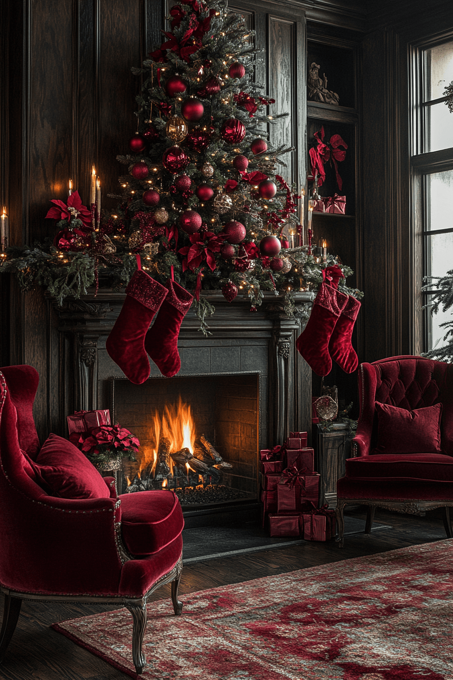 Jewel Tone Christmas Decor