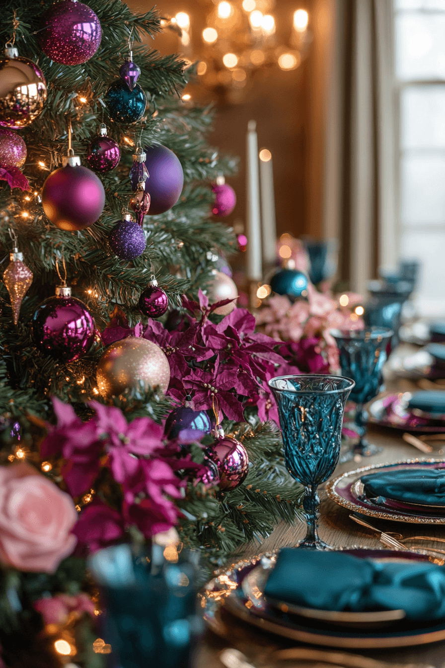 Jewel Tone Christmas Decor