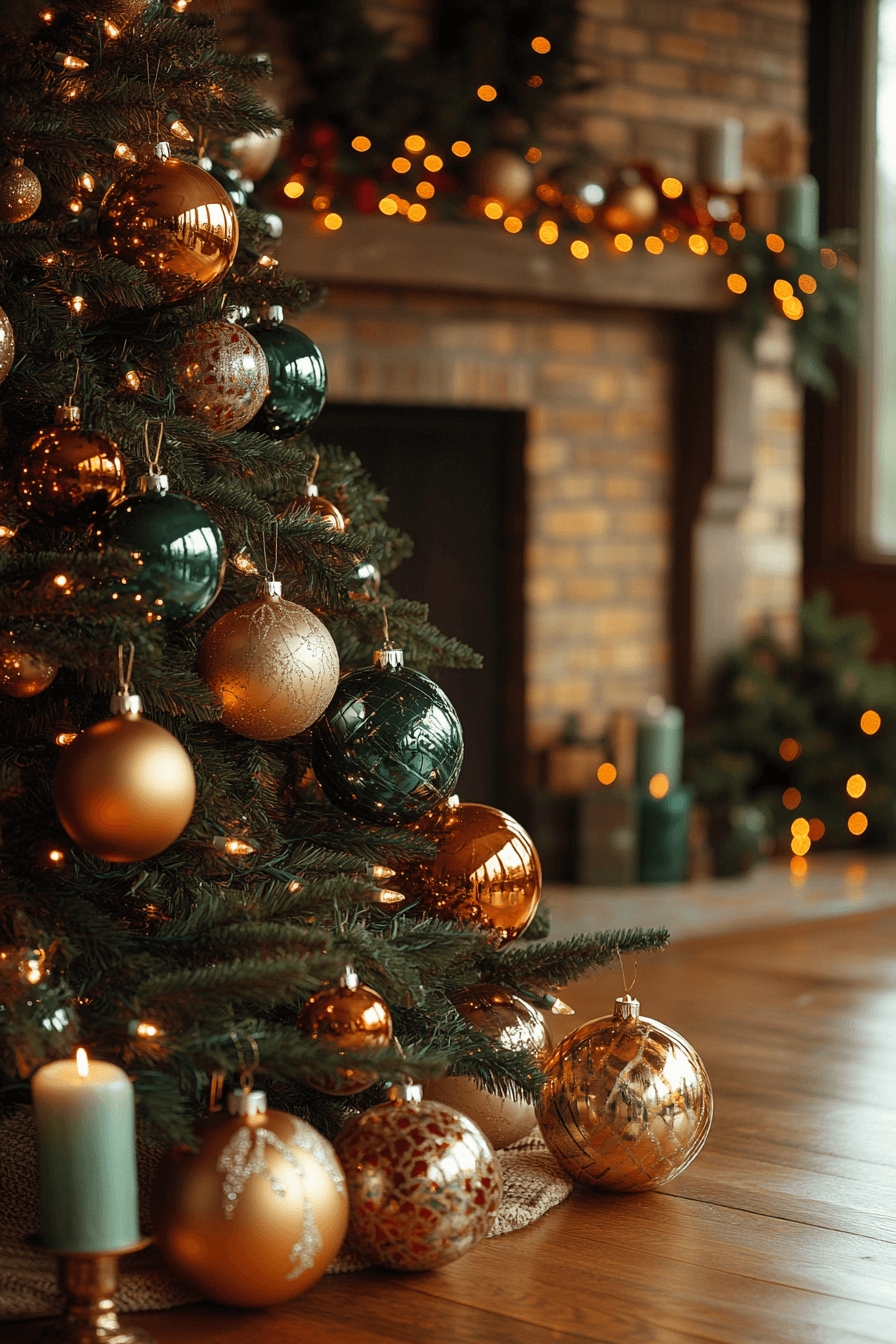 Jewel Tone Christmas Decor