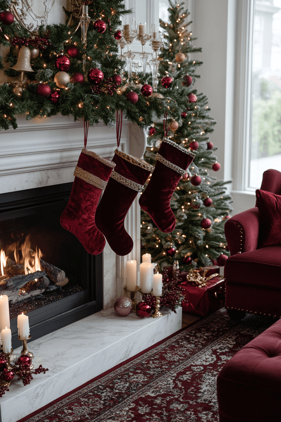 Jewel Tone Christmas Decor