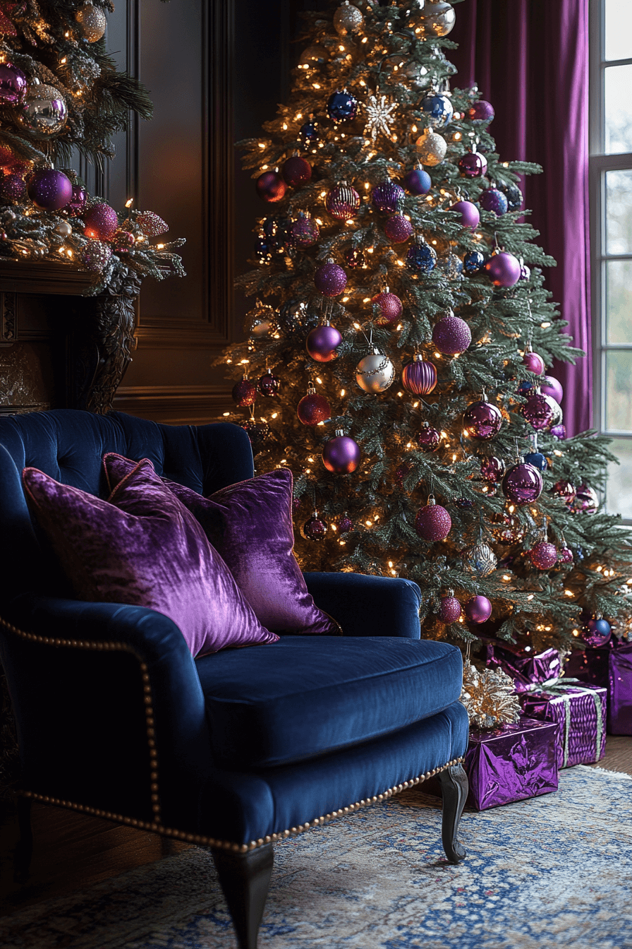 Jewel Tone Christmas Decor