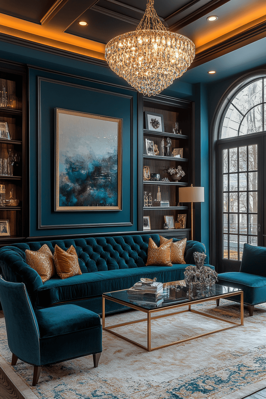 jewel tone decor