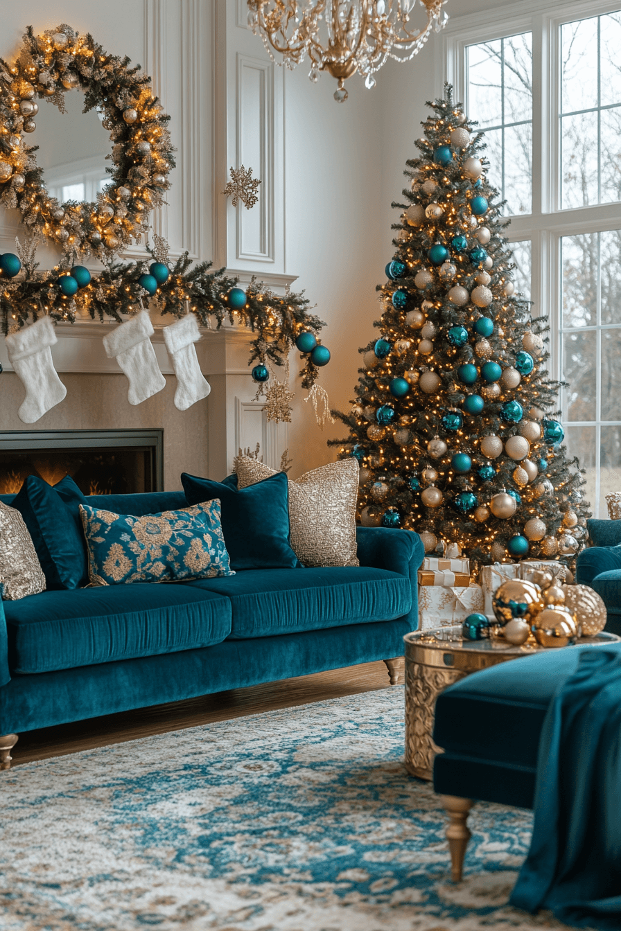 Jewel Tone Christmas Decor
