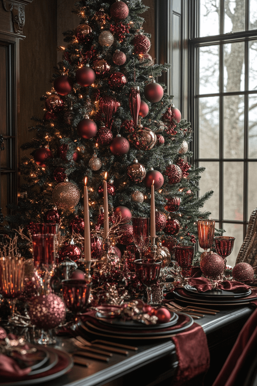 Jewel Tone Christmas Decor