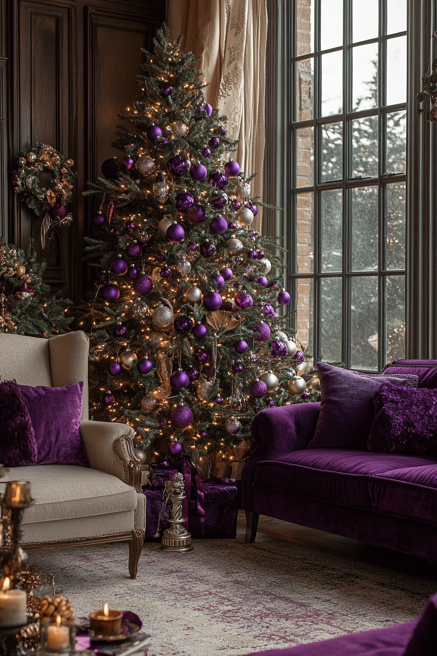 Jewel Tone Christmas Decor