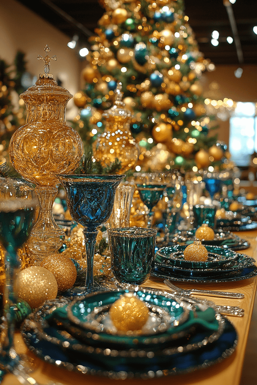 Jewel Tone Christmas Decor