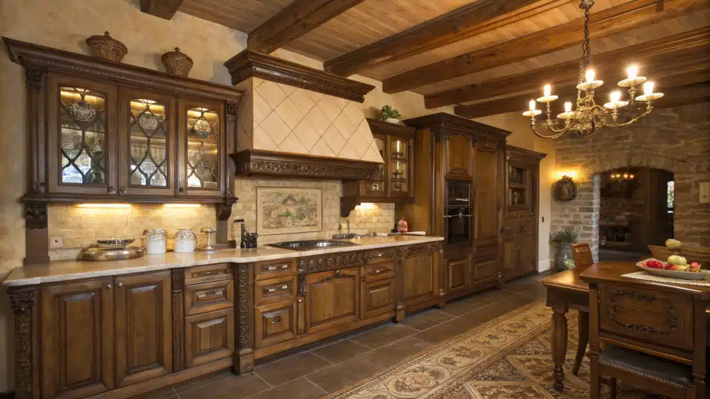 29 Antique Kitchen Ideas That Will Transform Your Space With Timeless Charm 32 antique kitchen