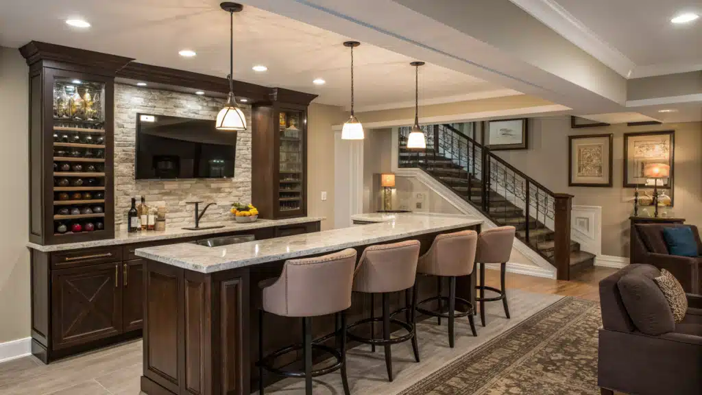 29 Basement Bar Ideas That Create The Ultimate Entertainment Destination 33 basement bar ideas